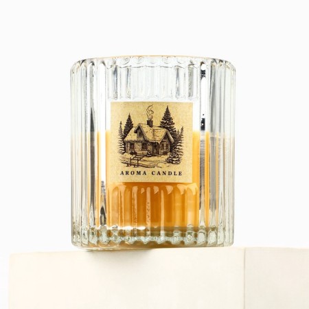 Interior candle "Aroma Candle", aroma of orange, 7.5 x 8.6 cm-1