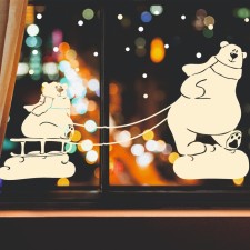 Decorative sticker for windows 