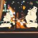 Decorative sticker for windows "Bear on Sanks" 55x60 cm