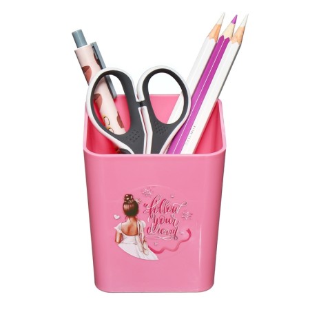 Star-Stark for the Chancellery Plastic Erichkrause Base, Pointes, Pink-3