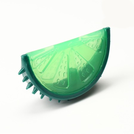 Cooling toy for dogs "Lime", TPR, 12.5 cm-1