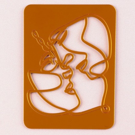 Decoration for the cake "steam", color gold