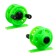 Inertial coil, plastic, diameter 5 cm, light green color, 108