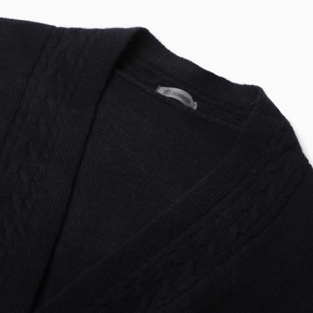 Women's costume (cardigan/trousers), black color, size 42-46 (One size)-5