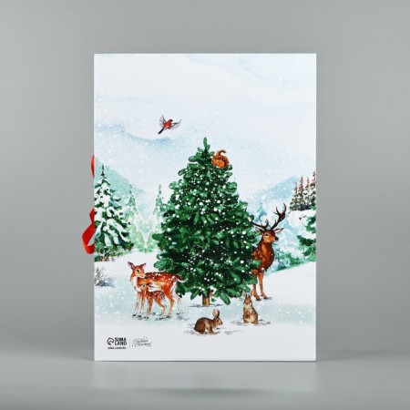 Box - Kniga "Happy New Year", 27 x 19.5 x 8 cm, New Year-2