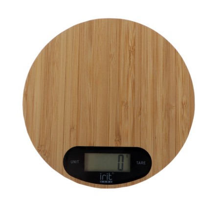 Kitchen Libra IRIT IR-7136, electronic, up to 5 kg, beige