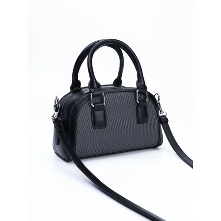 Women's bag, 22*7*14, lightning department, belt lengths, black-4
