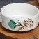 Twitz with handles ceramic "branch", 10.5 x 5 cm, 220 ml, white color