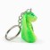 New Year's keychain for keys, voluminous "New Year: a snake with a coin" 2.7 x 8.5 cm