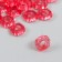 Beads for creativity plastic "Gaika" set 20 pcs pink 1.3x1.3x0.5 cm