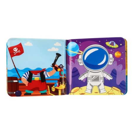 Book - a toy for the bath "My dreams", with a figure, Kroshka I-8