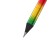 Pencil Blackographic "Rainbow" The hardness of HB, holography, sharpened, with a rhinestone