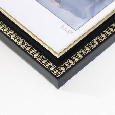 Photo frame Plastic "Kame" 10x15 cm, black-2
