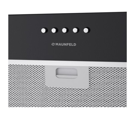Excuse Maunfeld Crosby Singl 60, built -in, 850 m3/h, 3 speeds, 59.8 cm, black-11