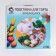 Glass stand for the cake rotating shares "Easter hare", d = 32 cm ㅤ