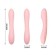 Vibrator, point stimulator G, flexible, silicone, pink