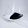 Zipper bag with lightning, white color