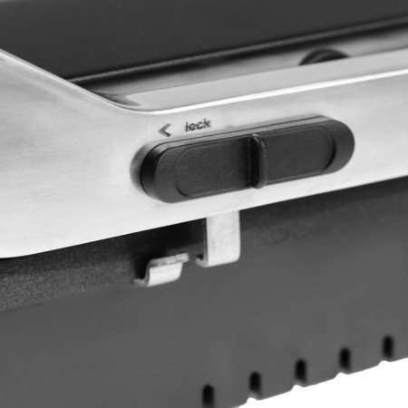 Electric grill Zelmer ZPR2600, 2000 W, anti-stick coating, 29.2x23 cm, black-gray 1025409-5