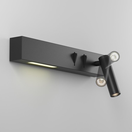 Bra Technical C031wl-L8b3k1 Comodo, 300x77x50 mm, LED, 8W, 500LM, 3000K, black color Black-4