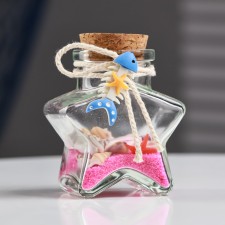 Souvenir in the bottle star 