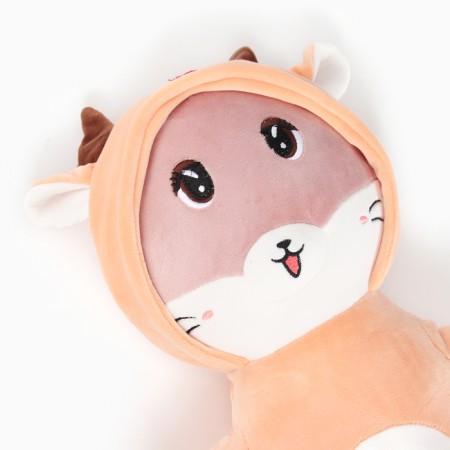 Soft toy "cat" in a deer costume, 70 cm-3