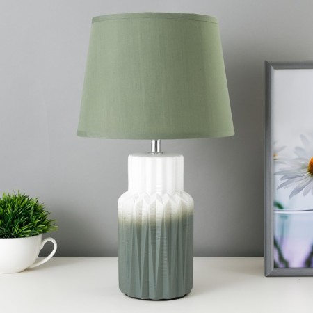 Sicily table lamp E14 40W Green 22x22x37 cm Risalux