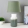 Sicily table lamp E14 40W Green 22x22x37 cm Risalux