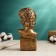 Figure "Head of David" bronze, 10.5x22cm