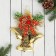 Decoration New Year's "Star Bell" 14x17 cm, gold