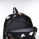 School backpack from lightning textiles, 3 pockets, pencil case, black color