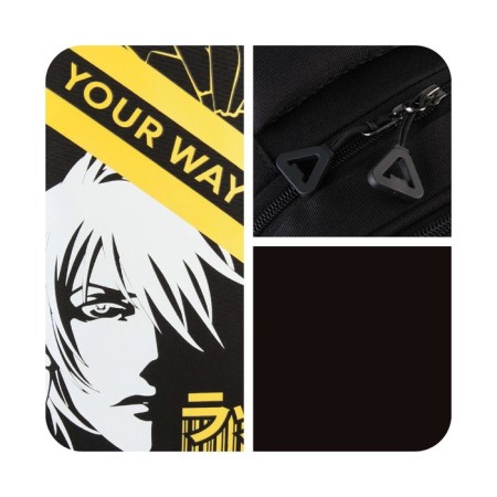 School backpack, ergonomic back Art Hype Your Way, 39x32x14 cm-5