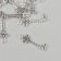 Decor Metal for creativity "Pattern key - for happiness" 2.5x1 cm