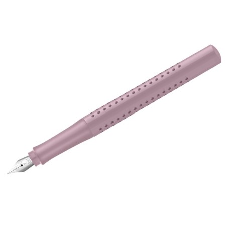 Feature handle Faber-Castell "Grip 2010" Blue, F = 0.6mm, trihedral., Smoke-pink case 140826-1
