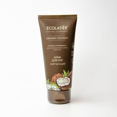 Foot cream Ecolatier Green "Miter", 100 ml