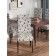 Czech for the chair "Foxes in the forest", decorative, velor