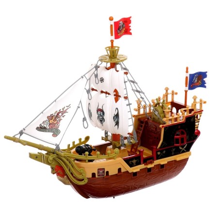 A set of pirates "Terrible Parus", with ship and pirates-1