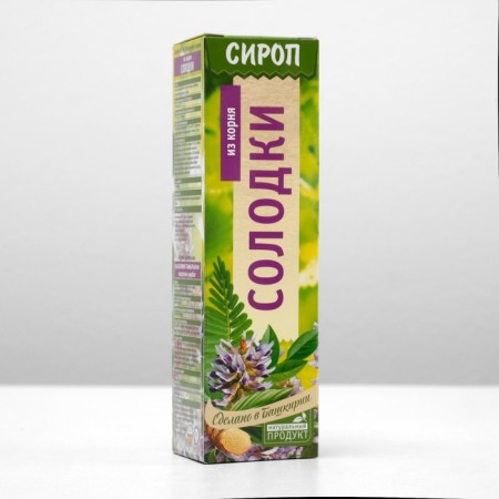 Syrup on vegetable raw materials "from the root of the licorice", 240 ml-3