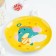 Ceramic plate "Cupid Dino", d = 20.5 cm, yellow color