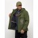 Sports male jacket, size 56, khaki color