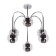 Rivoli Montaro 4078-306, 6he14, 40wt chandelier