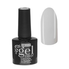Nail gel polish, 216-002-1, single-phase, LED/UV, 10ml, color 216-002-1 White