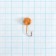Mormyshka cast a marlin’s "ball", d = 7 mm, weight 1.93 g