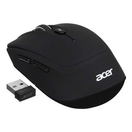 Acer OMR050 Black optical mouse (1600DPI) wireless BT/Radio USB (6but)-4