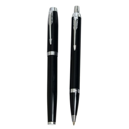 Set Parker IM Core FK221 Black CT, feathery handle, ballpoint handle, gift box, in a gift bag-4
