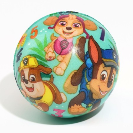 Soft ball PAW PATROL "DIFFICES", 6.3cm, mix-3