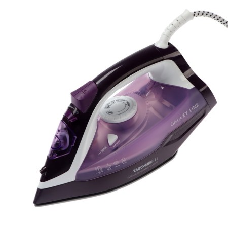 Iron Galaxy Line GL 6124, 2500 W, ceramic sole, 370 ml, purple