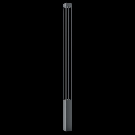 Outdoor O424FL-L25GF, 25W, 11x11x200 cm, LED, 1500LM, 3000K, graphite color, graphite-3