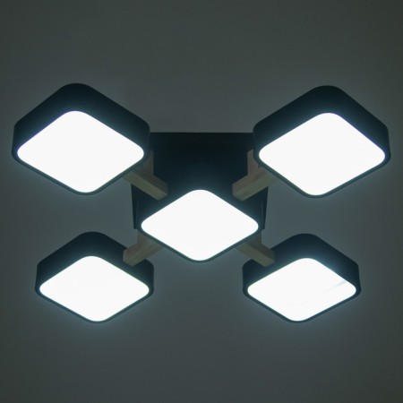 Lamp 35449/5 LED 120W 3000-6000K Black 62x62x11.5 cm Bayerlux-2