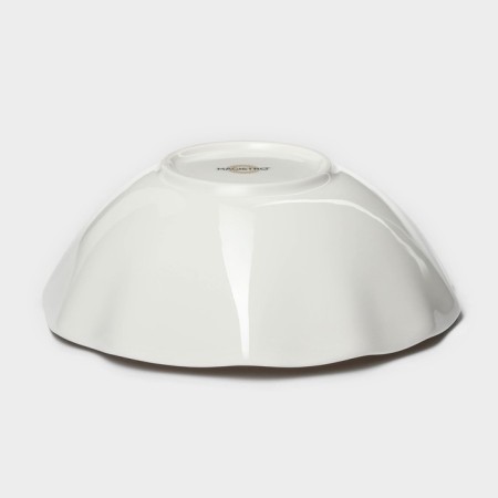 Figure Porcelain Porcelain Magistro La Perle, 650 ml, D = 17.5 cm, white color-3