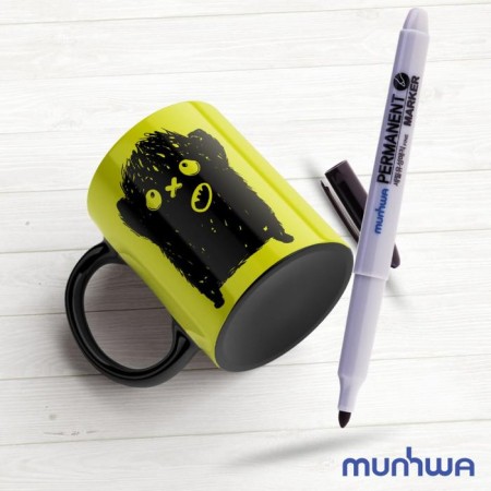 Permanent marker munhwa, 1.5 mm, bullet, black-4